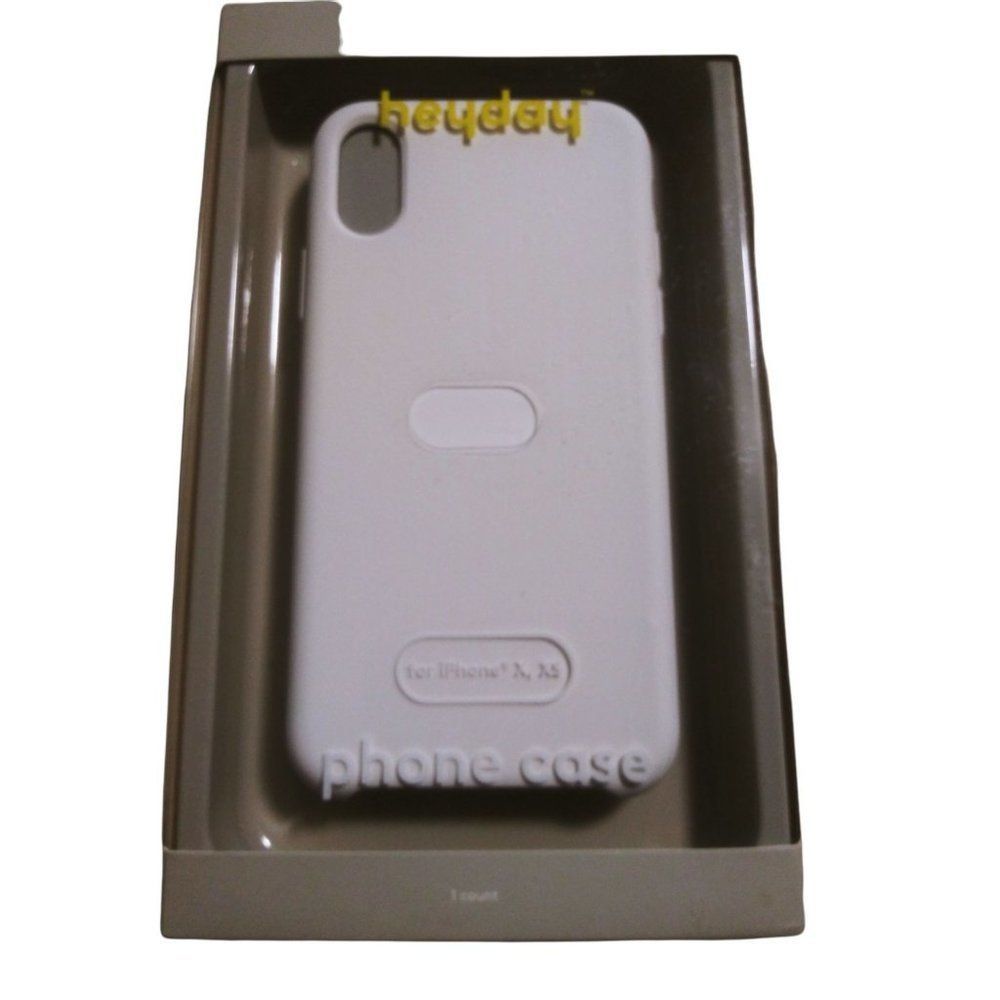 Heyday Apple‎ iPhone X, XS Silicone White Shell Protective Case